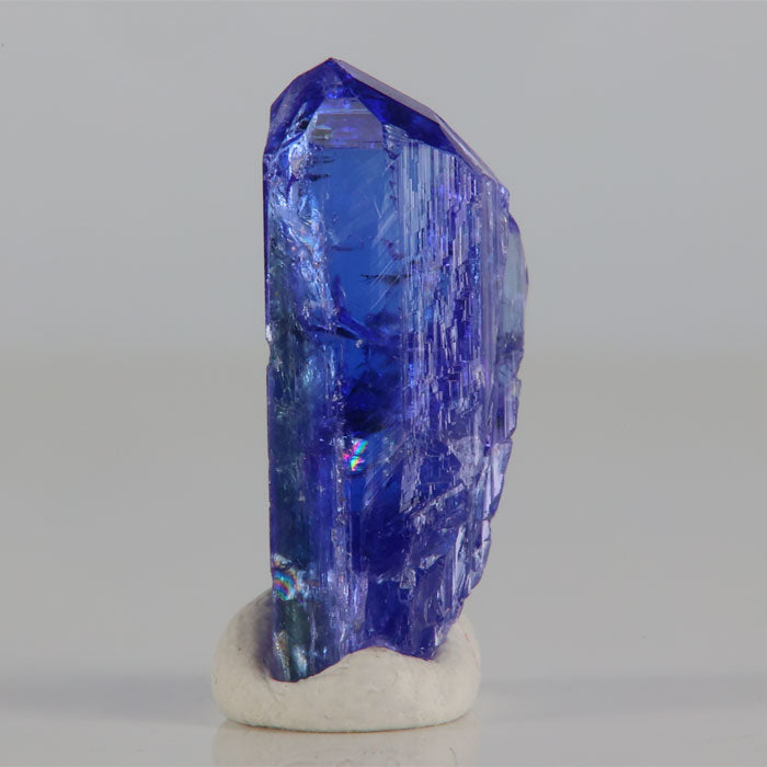 deep color tanzanite mineral specimen