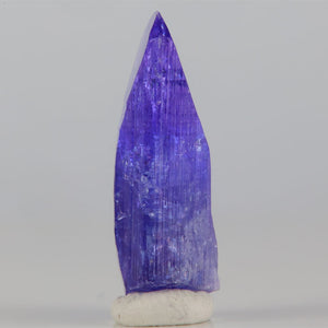 heated tanzanite crystal from tanzania