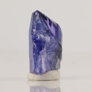 side of tanzanite crystal specimen