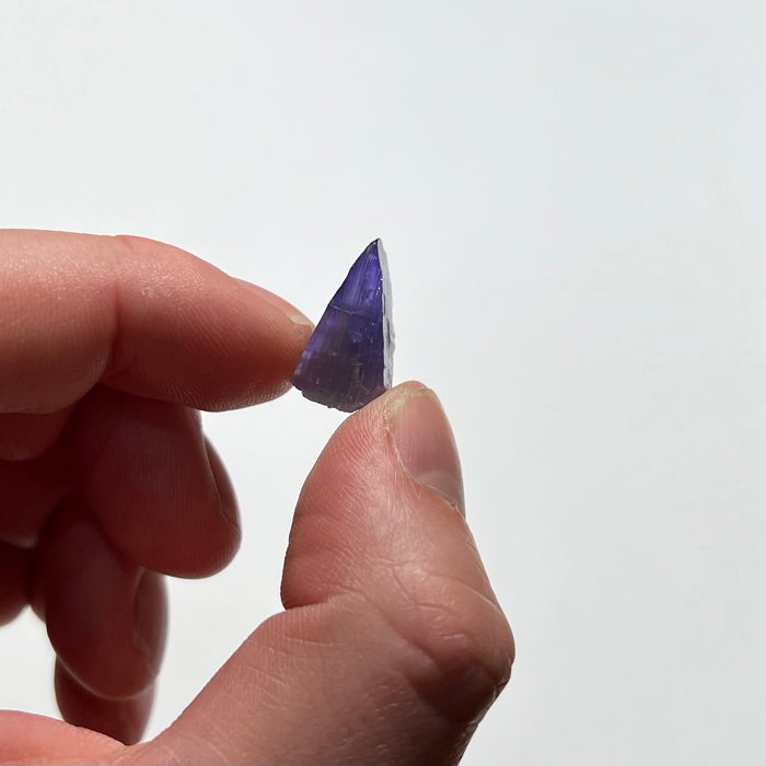 natural tanzanite mineral specimen