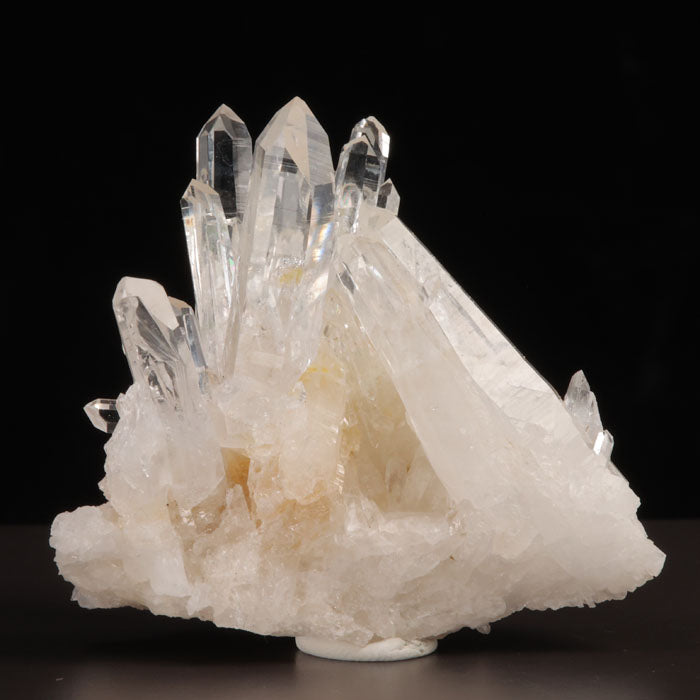 natural colombian quartz crystal cluster