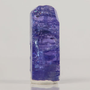 blue and purple tanzanite mineral specimen