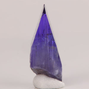 raw tanzanite crystal gemmy