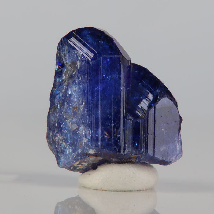 tanzanite crystal with dark blue color