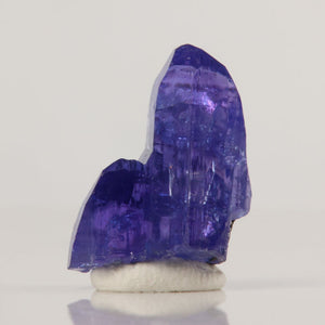 deeply saturated tanzanite crystal