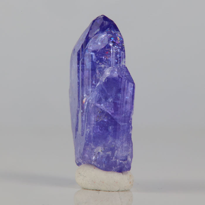 tanzanite crystal with blue and purple