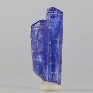 double tanzanite crystal specimen