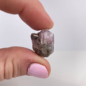 mineral crystal tanzanite pink cluster