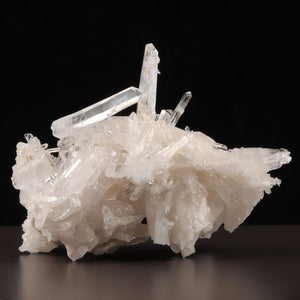 natural quartz crystal cluster