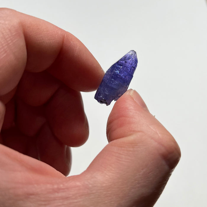 tanzanite crystal gemmy purple