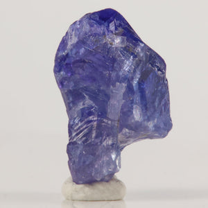 unique shape tanzanite crystal