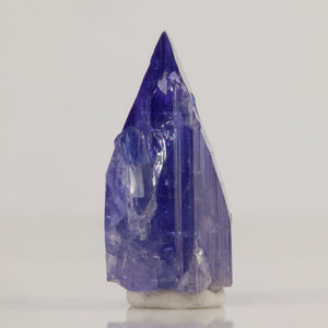 terminated angle of tanzanite crystal