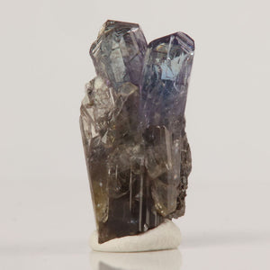 natural tanzanite crystal double termination