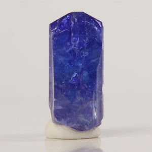 beautiful blue violet tanzanite crystal