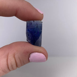 natural color tanzanite mineral