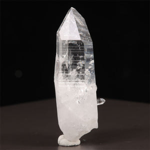 clear quartz crystal specimen