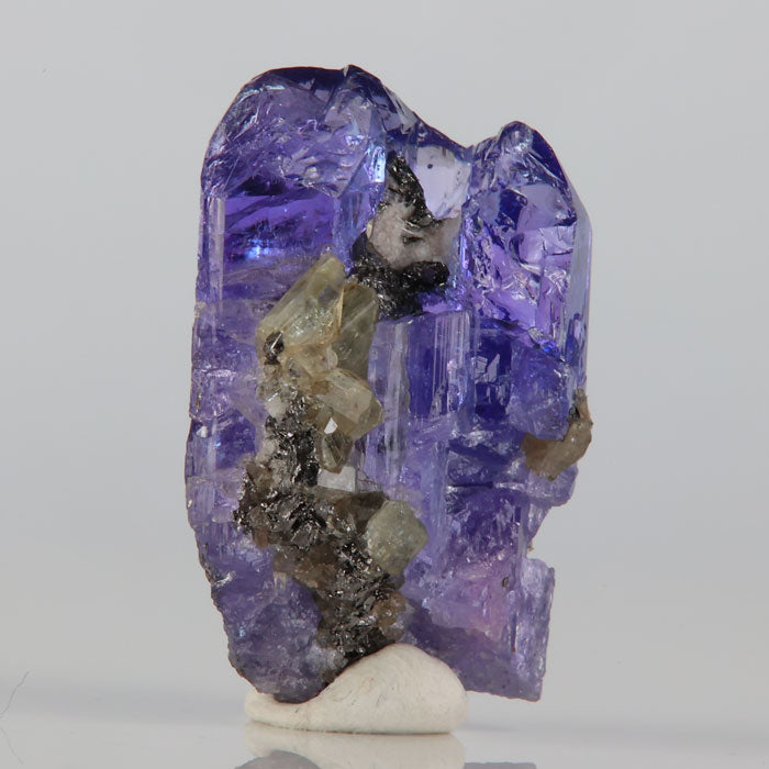 raw natural tanzanite mineral specimen