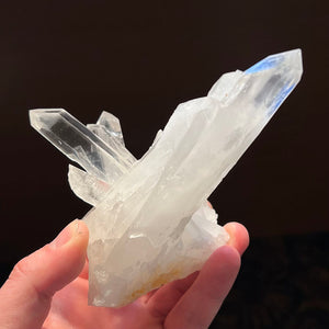 unique quartz crystal cluster