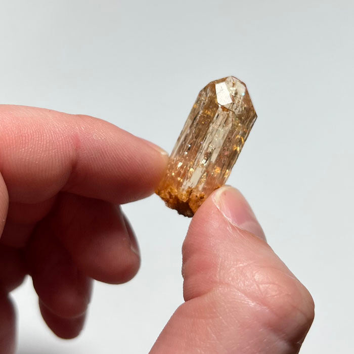 topaz crystal raw from zambia