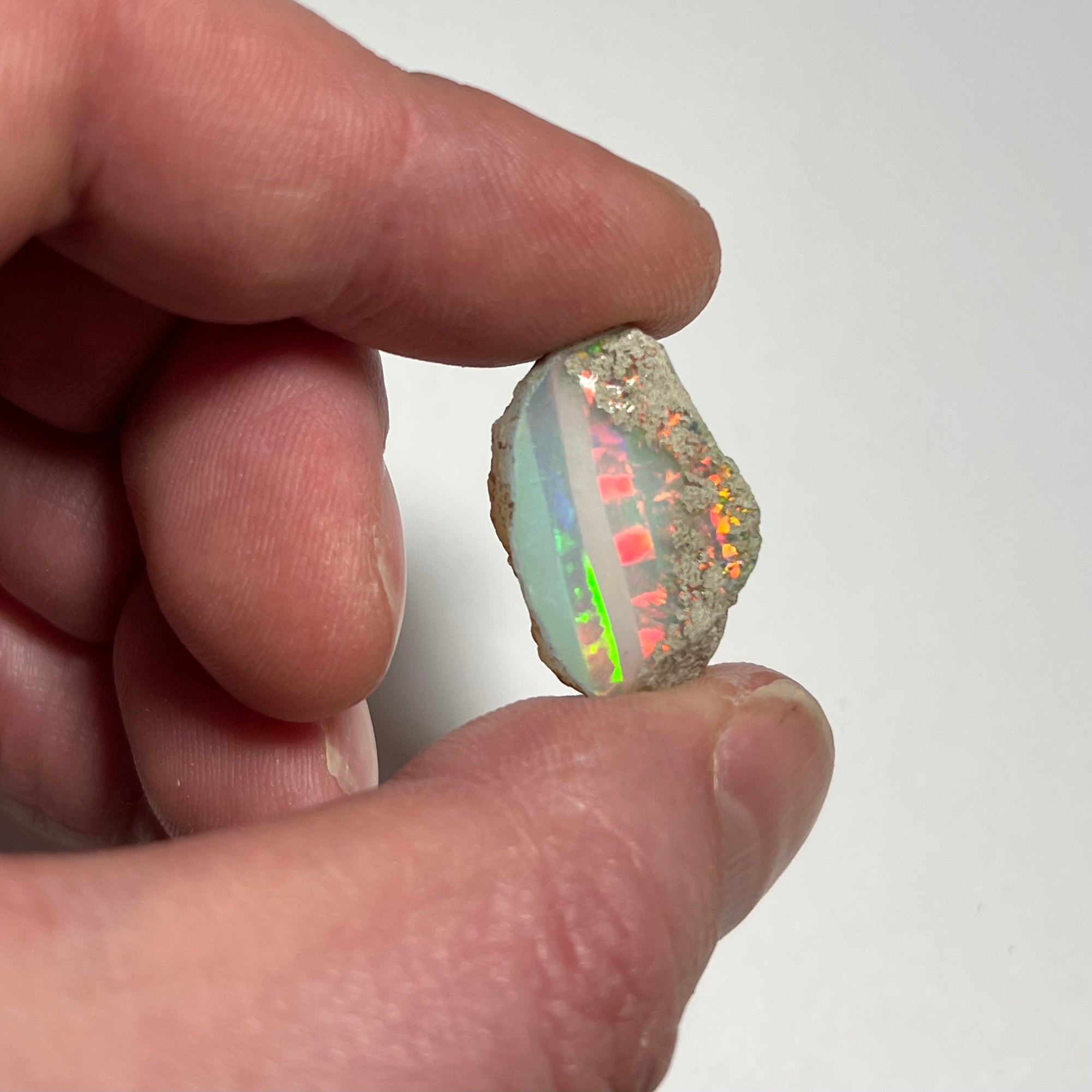 23ct Multi Color Bar Opal