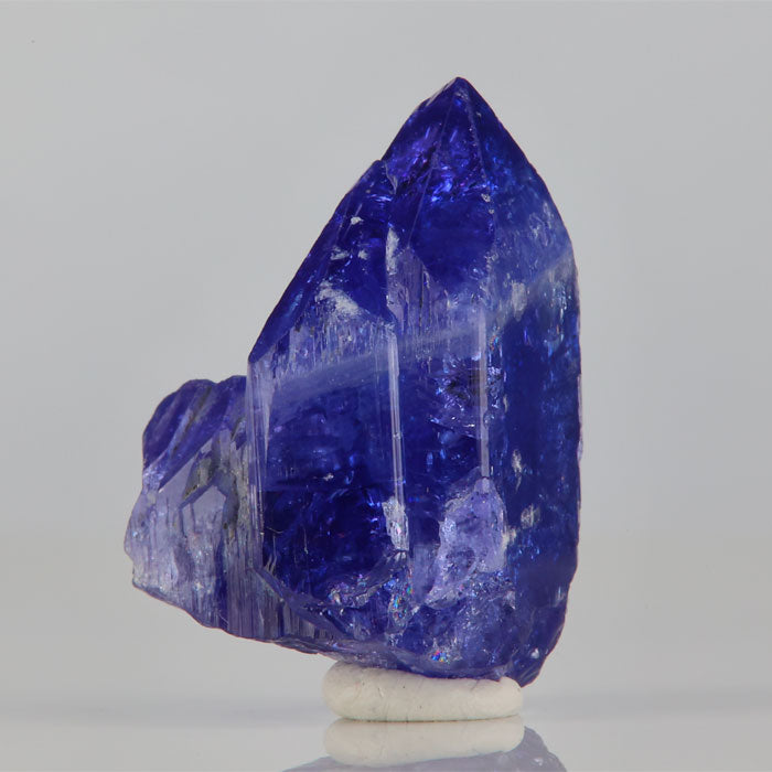 deep color raw tanzanite mineral specimen