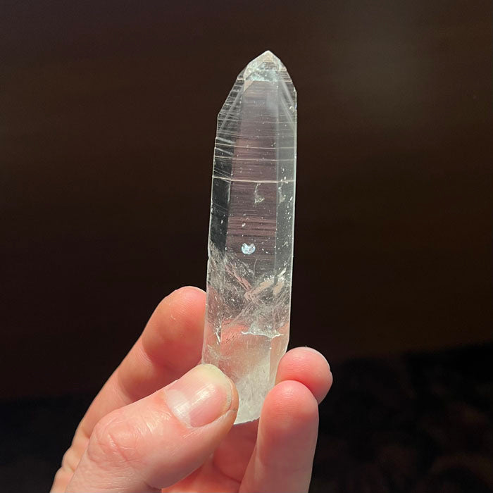 clear natural quartz crystal