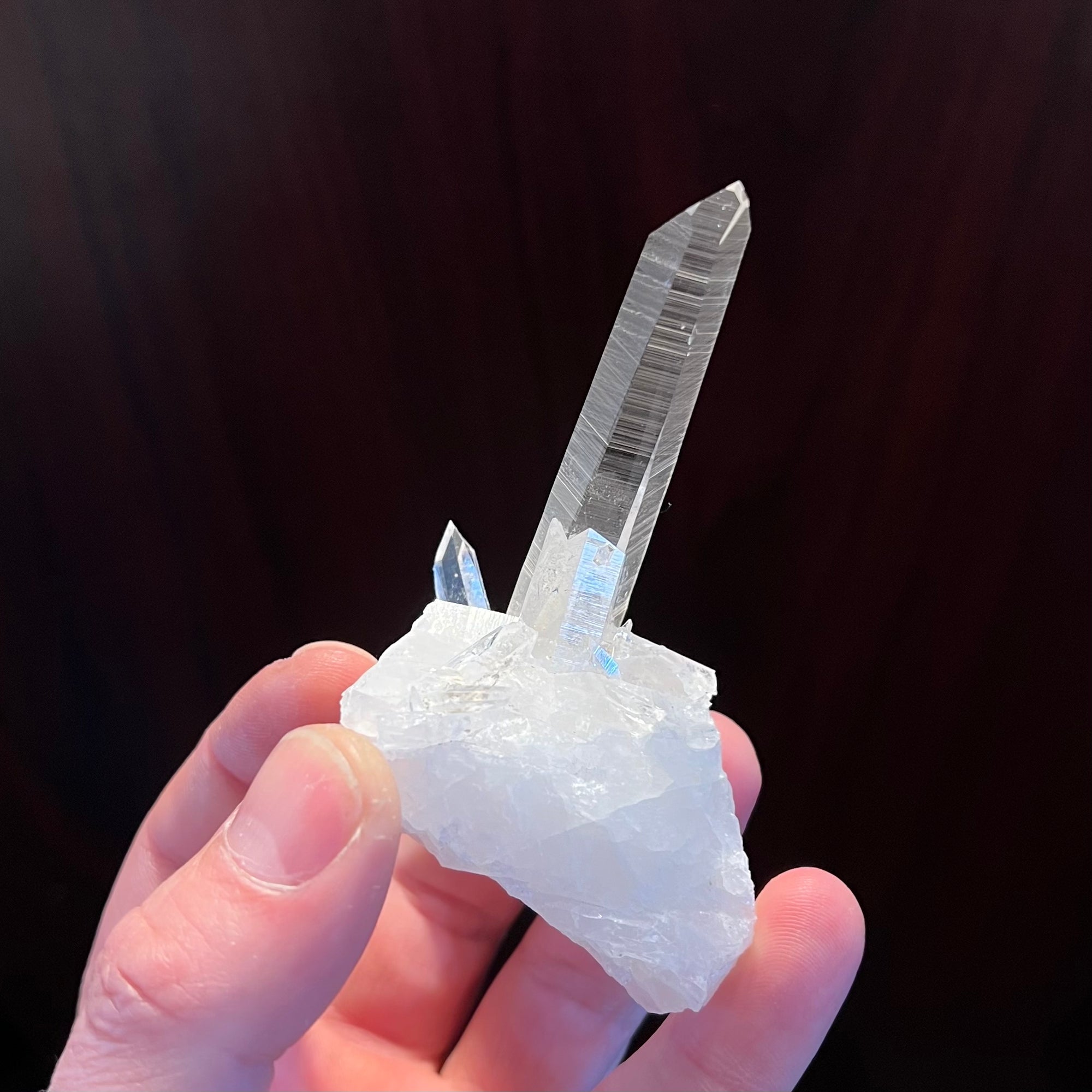 tall quartz crystal 