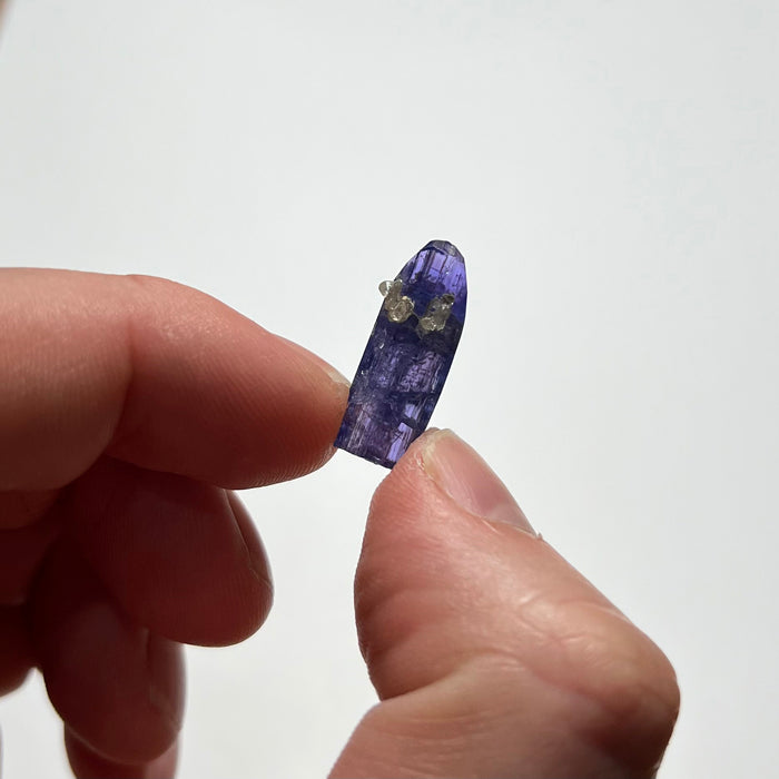 tanzanite crystal blue violet 