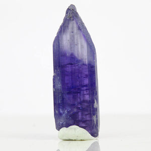 Bi color raw tanzanite crystal