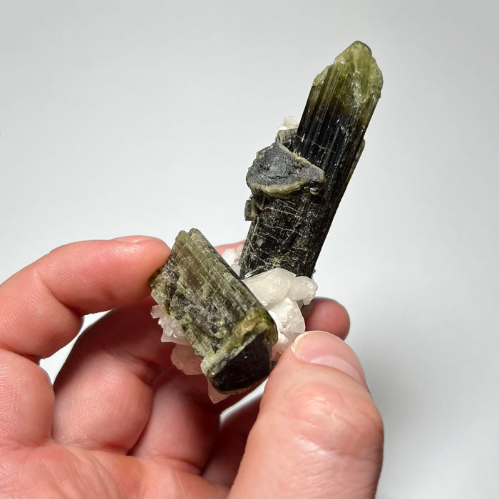 Natural Tourmaline Crystal Specimen from Tanzania