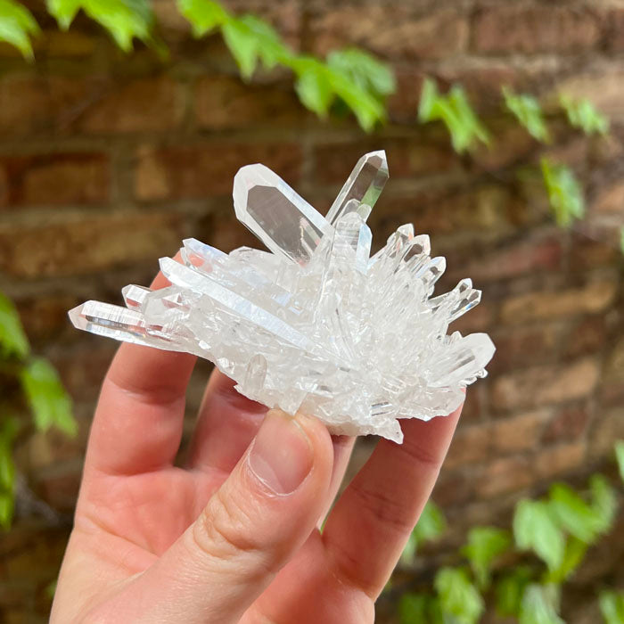 Clear Quartz Crystal Specimen 