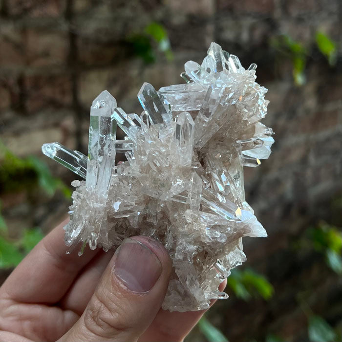 Clear Quartz Crystal Cluster