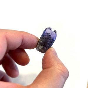 Natural Tanzanite Crystal Mineral Specimen