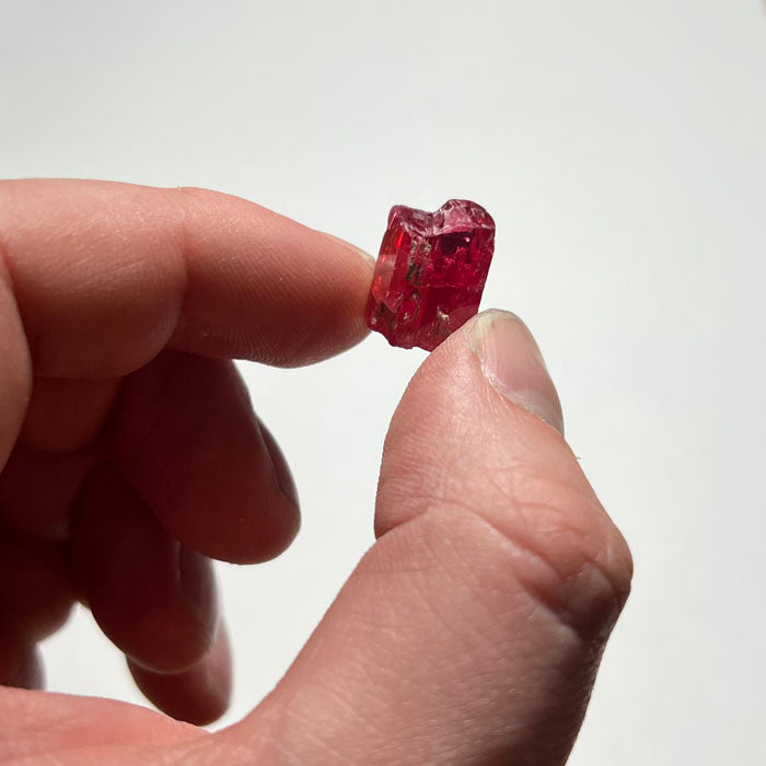 Raw Red Rhodonite Mineral Specimen