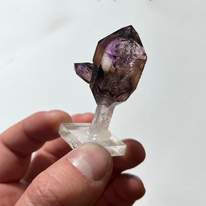 Smokey Amethyst Scepter from Zimbabwe