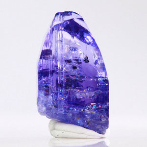 Purple Raw Tanzanite Crystal Specimen