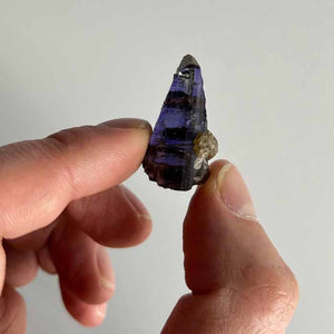 Natural Raw Unheated Tanzanite Crystal Specimen Tanzania