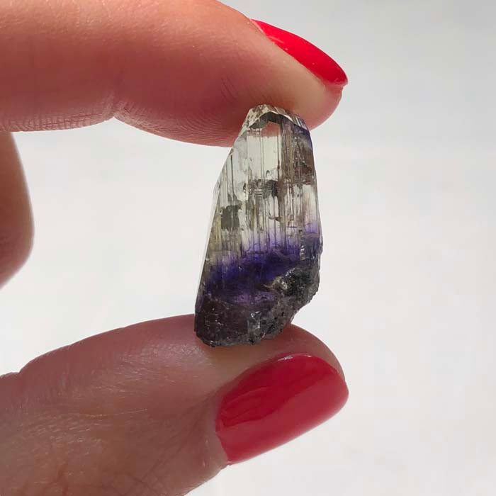  Bi-Color Tanzanite Crystal