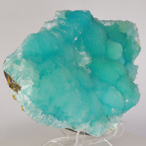 Aragonite mineral specimen blue china