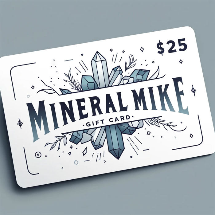 E gift Card for Crystal and Mineral Specimens