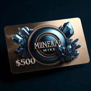Gift Card for Mineral Specimens