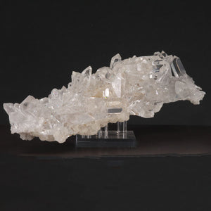 526g Awesome Long Clear Quartz Crystal Cluster from Arkansas