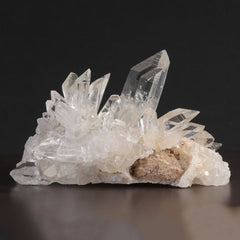 Beautiful shops natural small Clear Quartz cluster from Colombia, 4.4 oz./126 grams