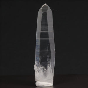 Tall lumarian quartz crystal