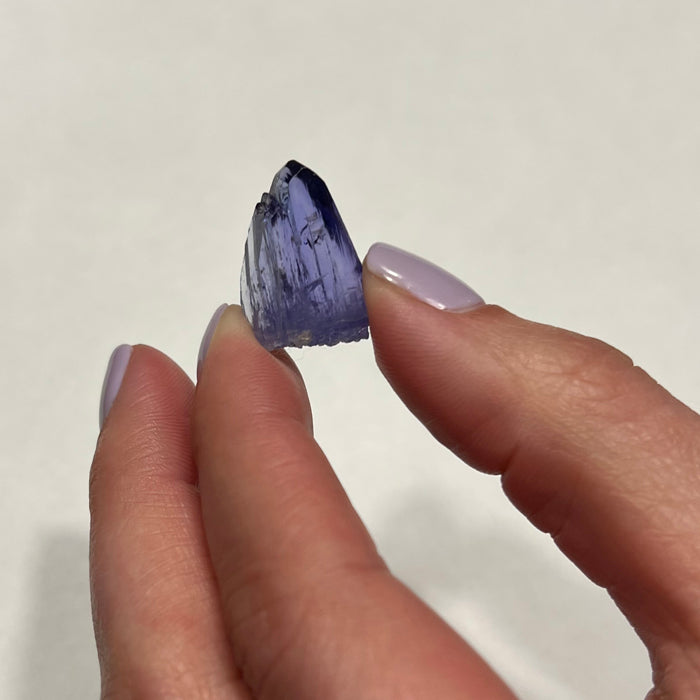 Natural Terminated Tanzanite Crystal, Terminated Tanzanite, Tanzaite Crystal, Raw Gems, Healing Crystal, Tanzanite For Sale 12.70 outlets Carats