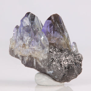 Tanzanite Mineral Specimen with Graphite