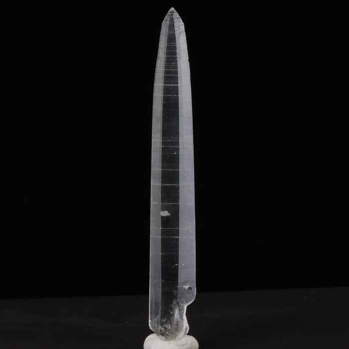 Single Long Clear Quartz Crystal