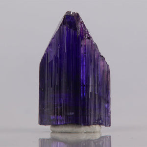 Dark Color Tanzanite Crystal Specimen