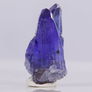 Raw Purple Gemmy Tanzanite Crystal Pair