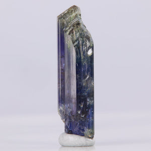 Natural unheated yellow purple tanzanite crystal